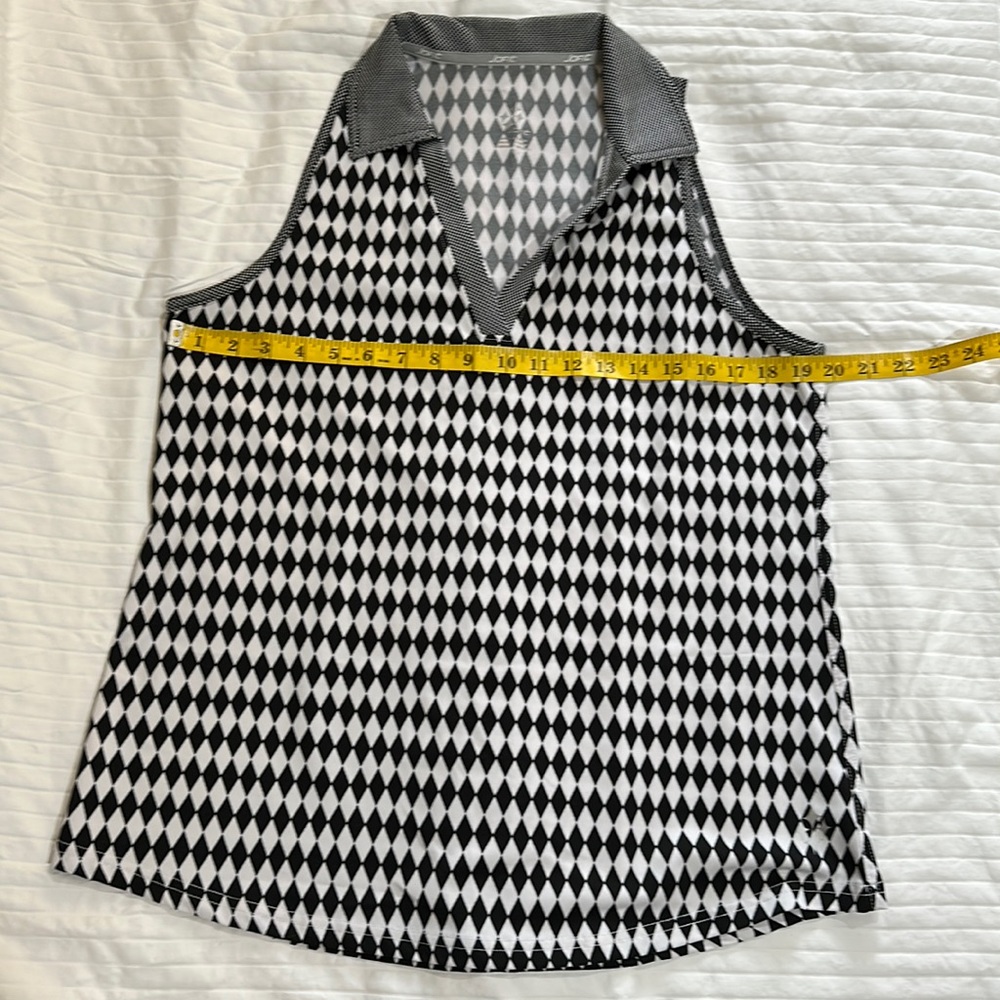 EUC Jofit sleeveless v neck polo
